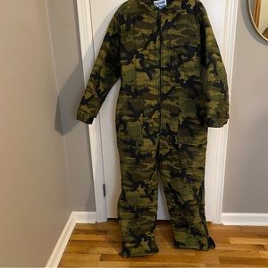 Vintage men’s polar plus camouflage, coveralls extra-large